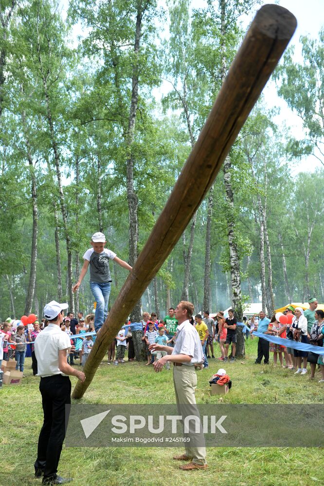 Sabantuy festival in Kazan