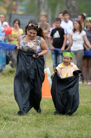 Sabantuy festival in Kazan