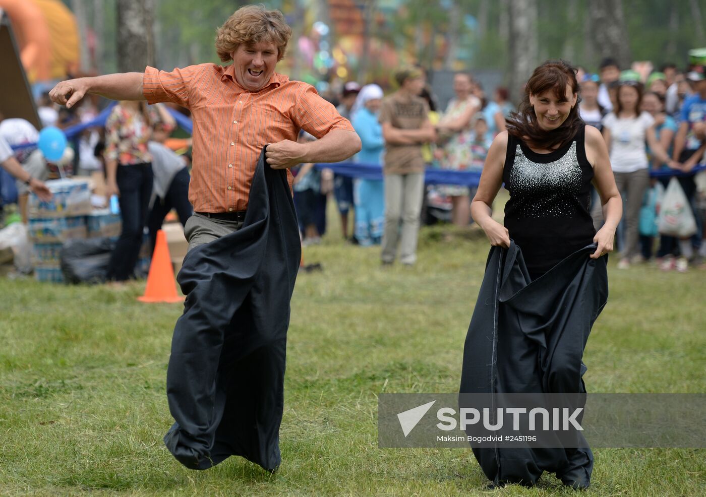 Sabantuy festival in Kazan