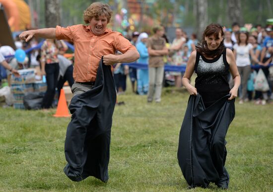 Sabantuy festival in Kazan