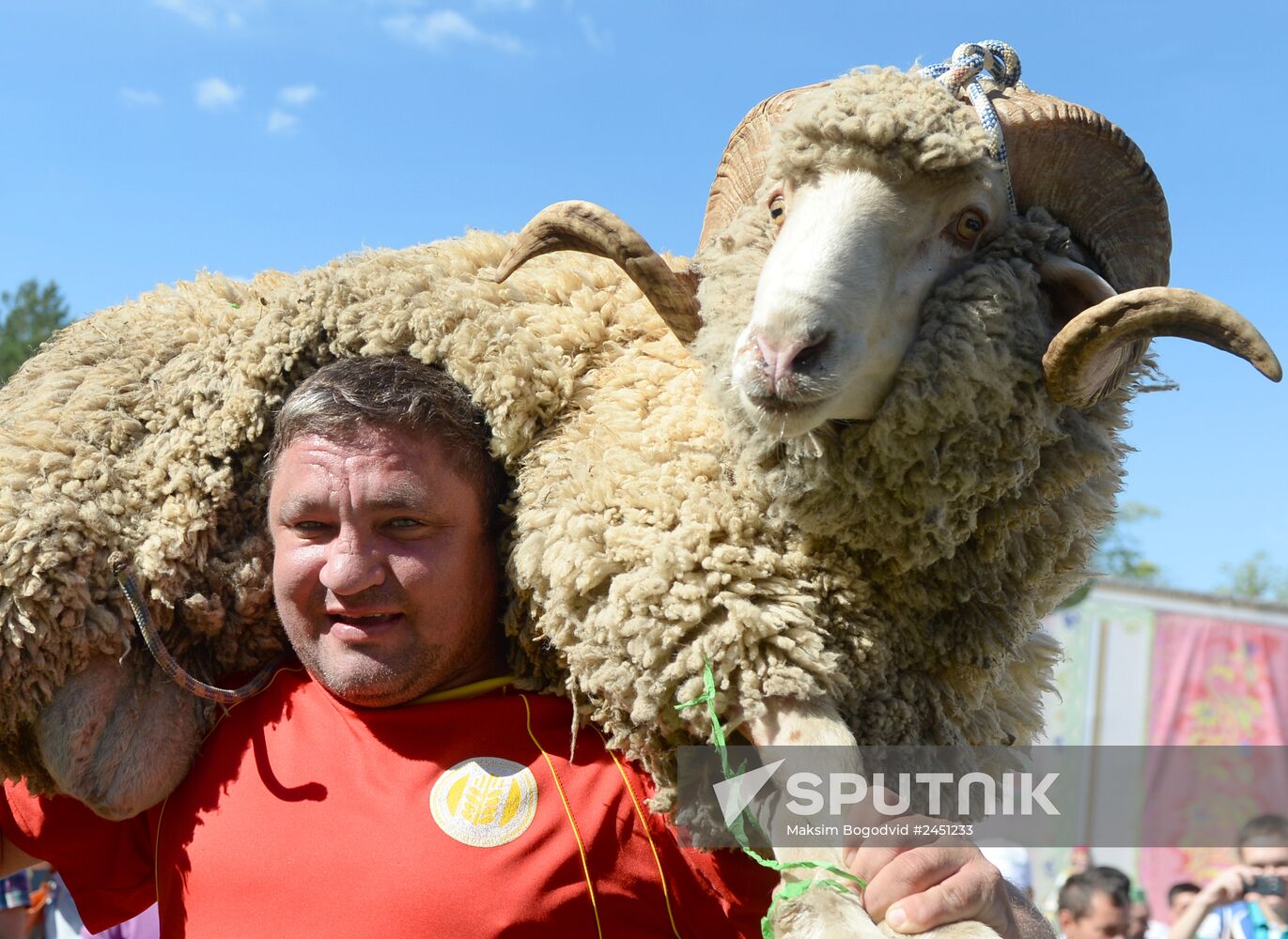 Sabantuy festival in Kazan