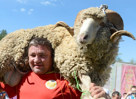 Sabantuy festival in Kazan