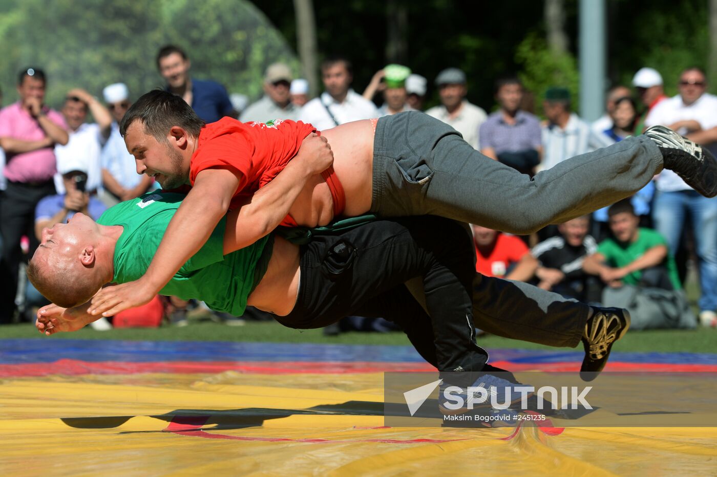 Sabantuy festival in Kazan