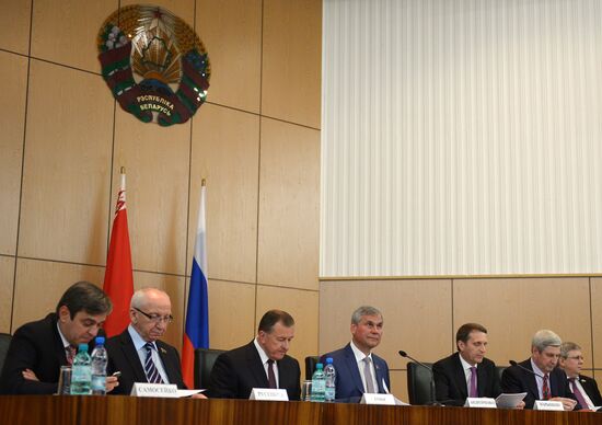 Sergei Naryshkin makes a working visit to Belarus