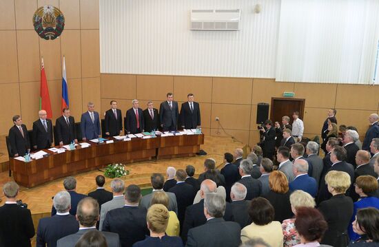 Sergei Naryshkin makes a working visit to Belarus
