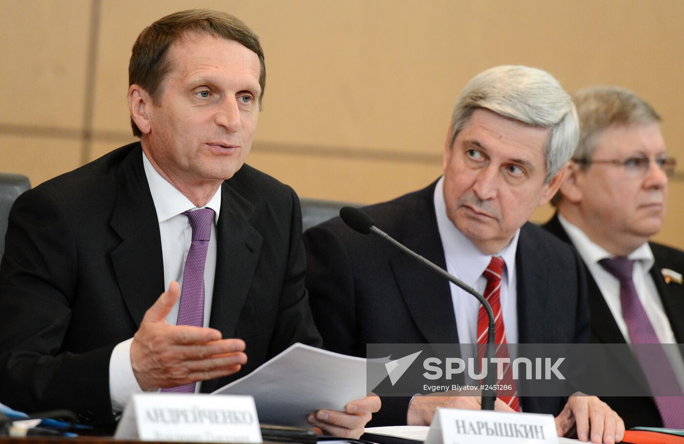 Sergei Naryshkin makes a working visit to Belarus