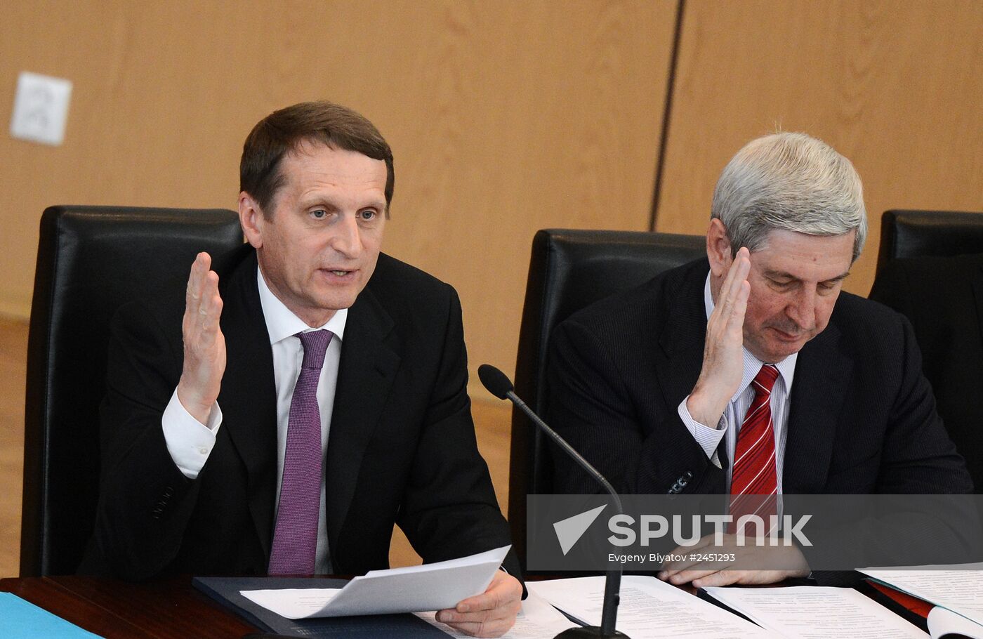 Sergei Naryshkin makes a working visit to Belarus