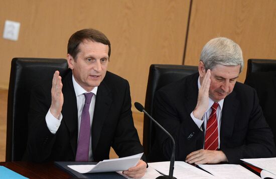 Sergei Naryshkin makes a working visit to Belarus