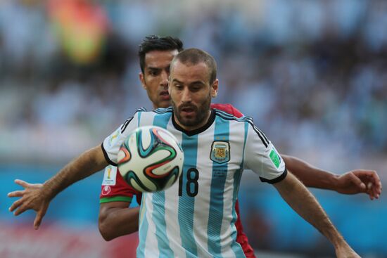 2014 FIFA World Cup. Argentina vs. Iran