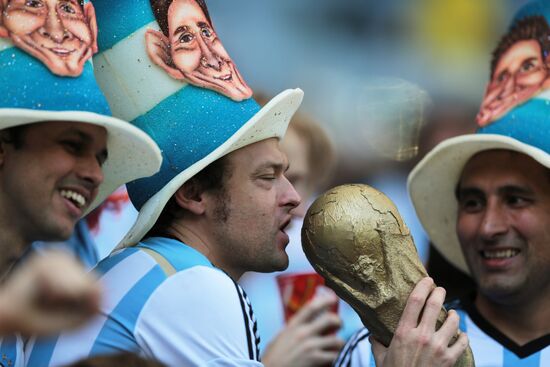 2014 FIFA World Cup. Argentina vs. Iran