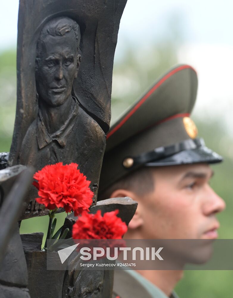 Opening of memorial to victims of Dulag-184 German transit camp in Vyazma