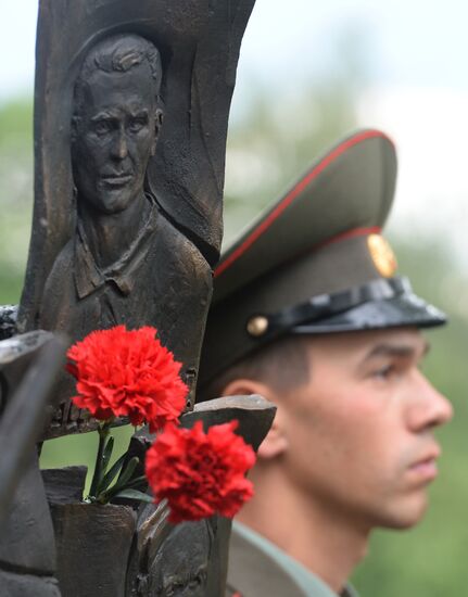 Opening of memorial to victims of Dulag-184 German transit camp in Vyazma