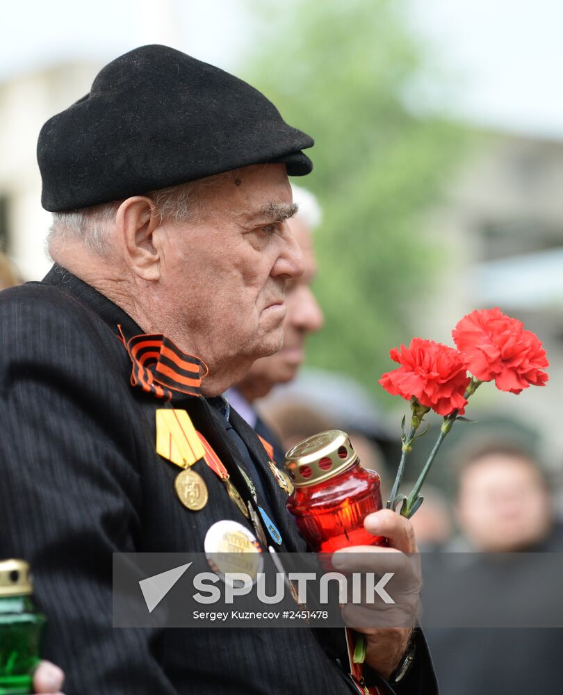 Opening of memorial to victims of Dulag-184 German transit camp in Vyazma