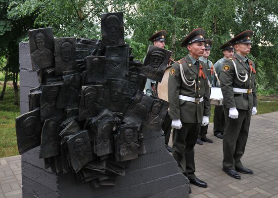 Opening of memorial to victims of Dulag-184 German transit camp in Vyazma