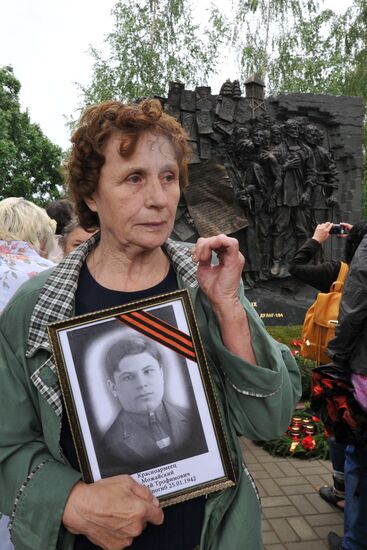 Opening of memorial to victims of Dulag-184 German transit camp in Vyazma