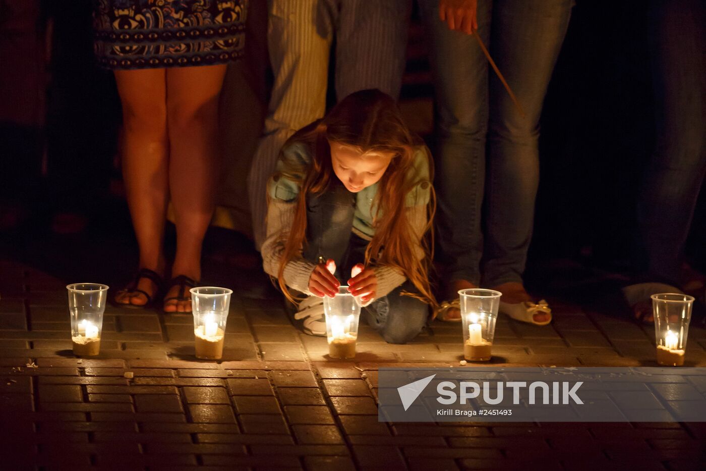 Day of Memory and Sorrow in Russian cities