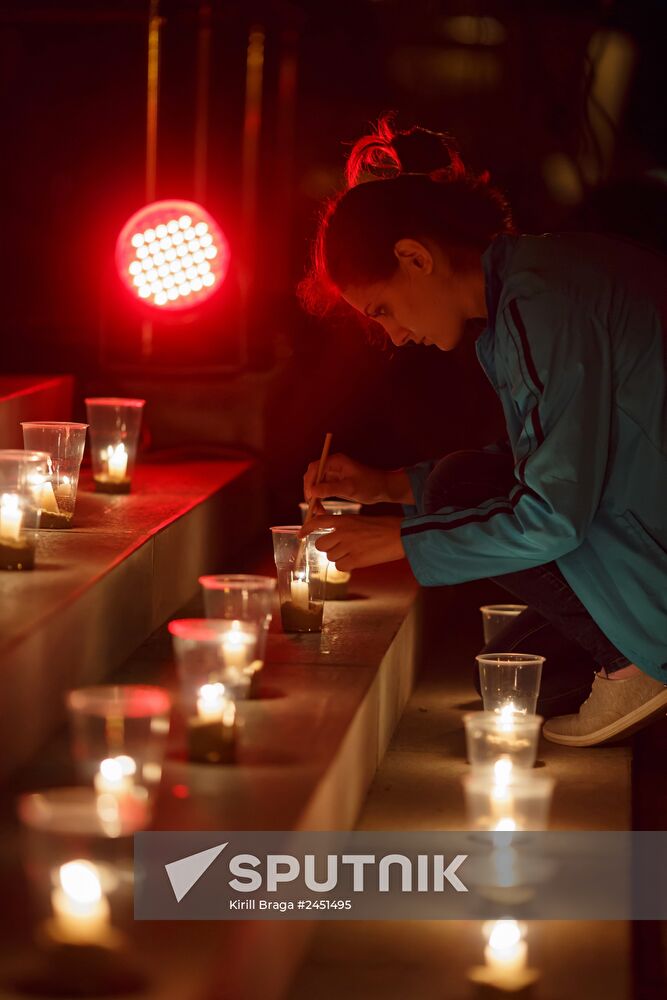 Day of Memory and Sorrow in Russian cities