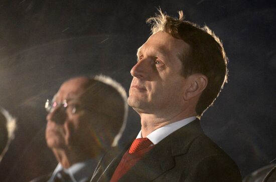Sergei Naryshkin visits Belarus