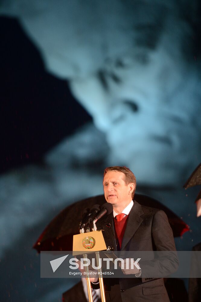 Sergei Naryshkin visits Belarus