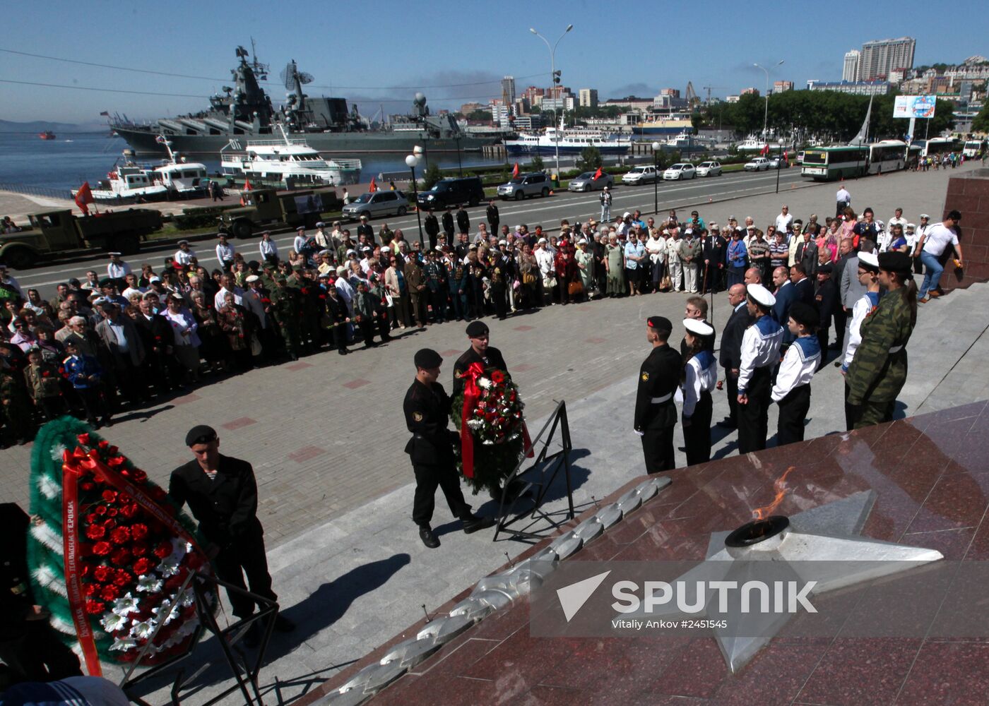 Day of Memory and Sorrow in Russian cities