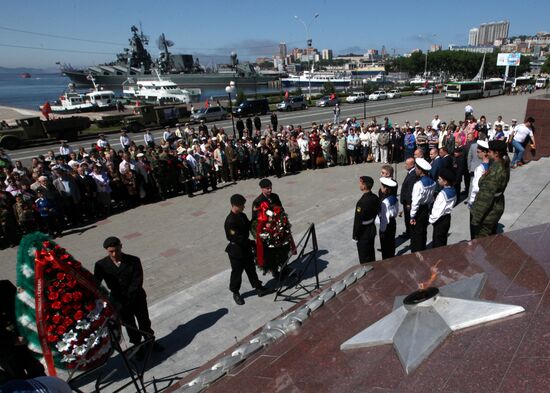 Day of Memory and Sorrow in Russian cities