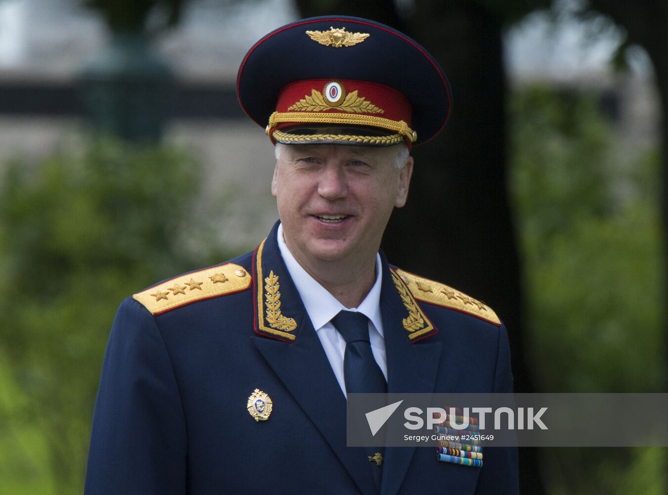 Russian Investigative Committee Chairman Alexander Bastrykin