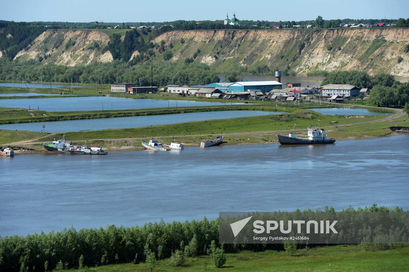 Fishing industry of Abalak Znamensky Monastery