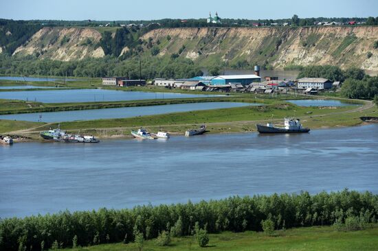 Fishing industry of Abalak Znamensky Monastery