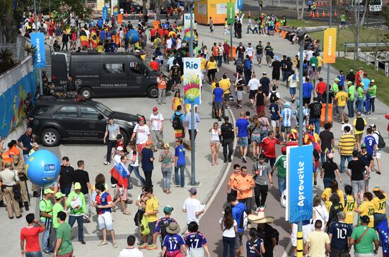 2014 FIFA World Cup. Belgium vs. Russia
