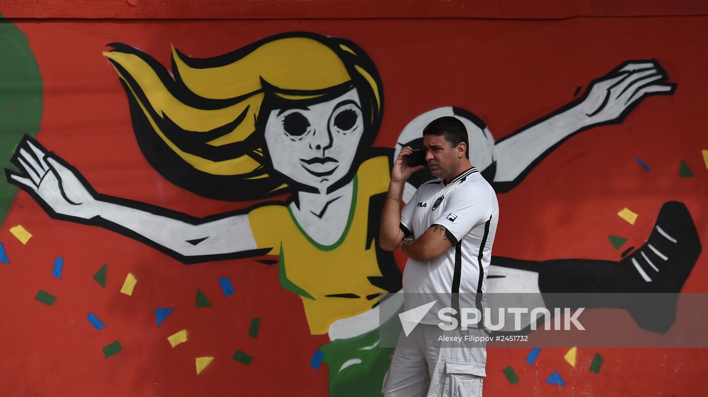 2014 FIFA World Cup. Belgium vs. Russia