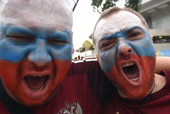 2014 FIFA World Cup. Belgium vs. Russia