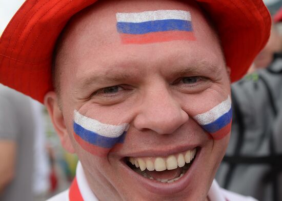 2014 FIFA World Cup. Belgium vs. Russia