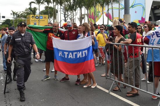 2014 FIFA World Cup. Belgium vs. Russia