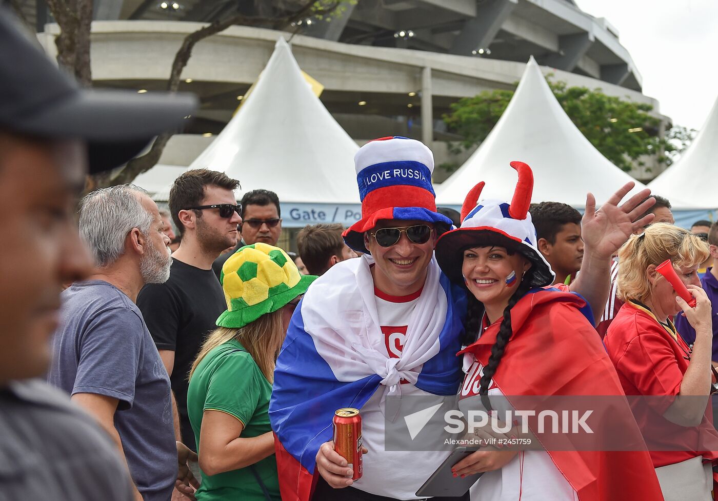 2014 FIFA World Cup. Belgium vs. Russia
