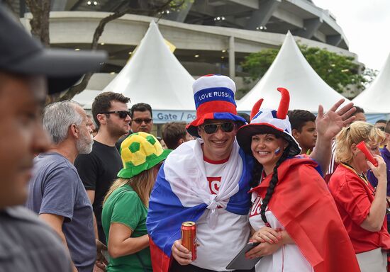 2014 FIFA World Cup. Belgium vs. Russia