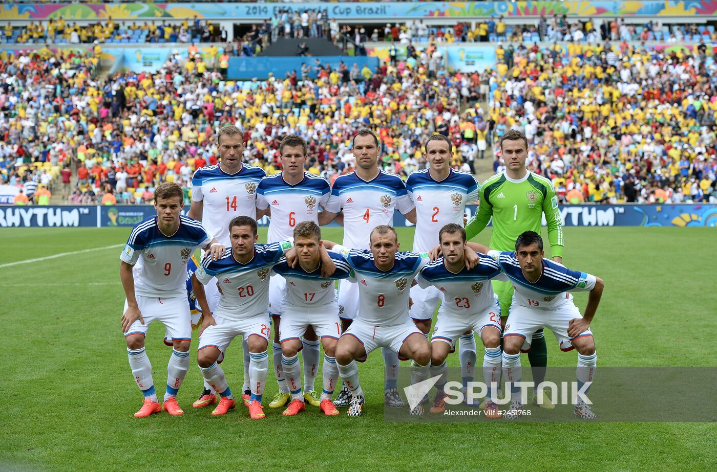 2014 FIFA World Cup. Belgium vs. Russia