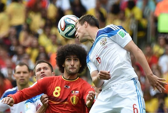 2014 FIFA World Cup. Belgium vs. Russia