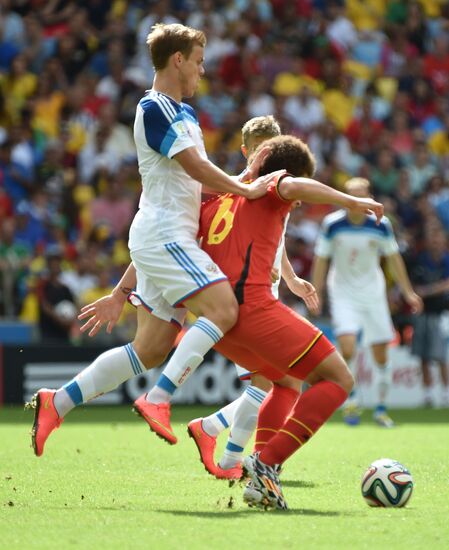 2014 FIFA World Cup. Belgium vs. Russia