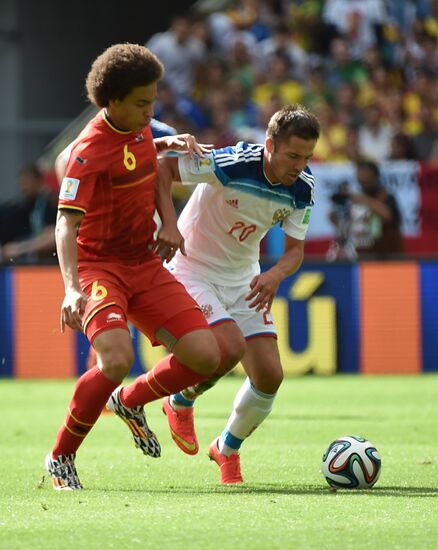2014 FIFA World Cup. Belgium vs. Russia