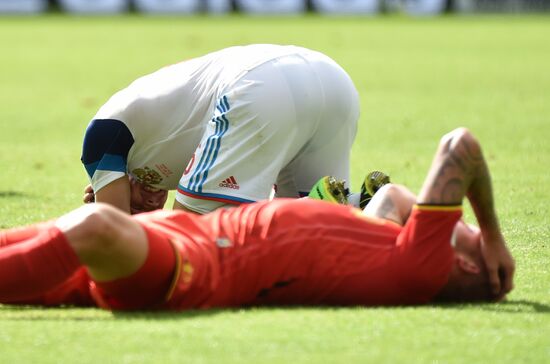 2014 FIFA World Cup. Belgium vs. Russia