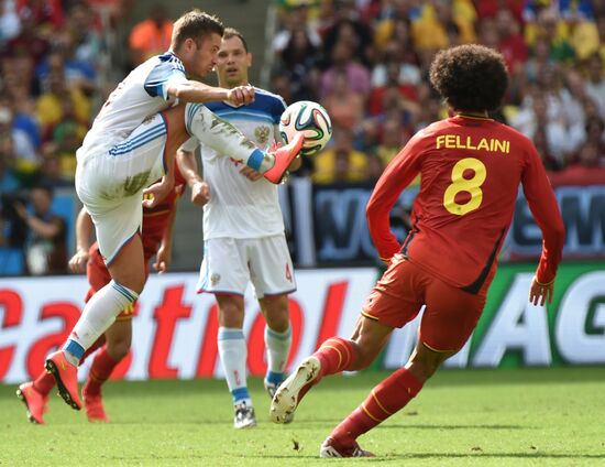 2014 FIFA World Cup. Belgium vs. Russia