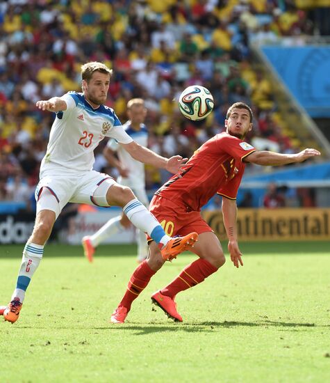 2014 FIFA World Cup. Belgium vs. Russia