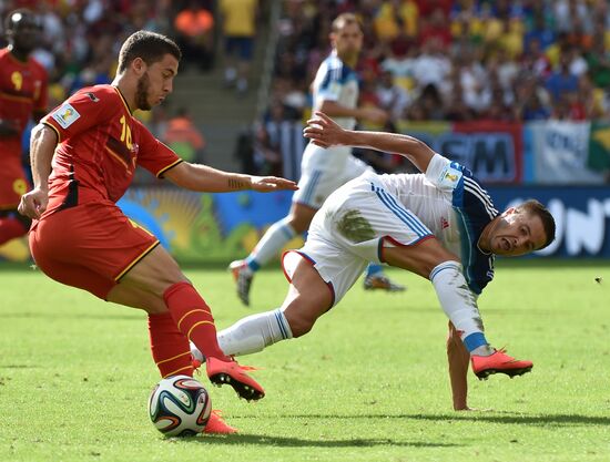 2014 FIFA World Cup. Belgium vs. Russia