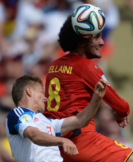 2014 FIFA World Cup. Belgium vs. Russia
