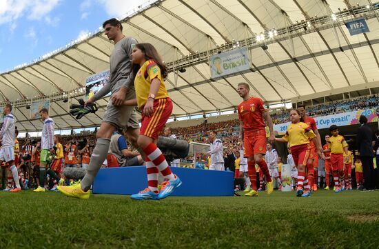 2014 FIFA World Cup. Belgium vs. Russia