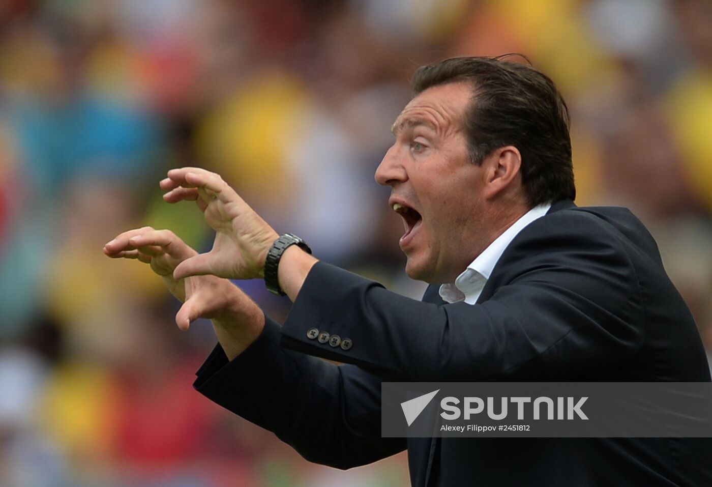2014 FIFA World Cup. Belgium vs. Russia