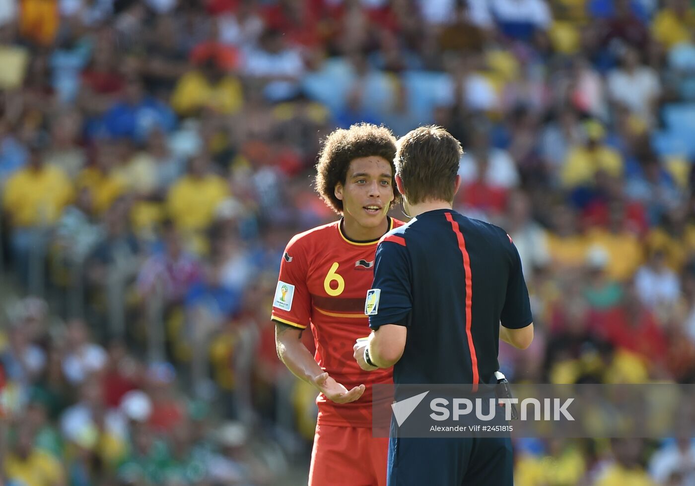 2014 FIFA World Cup. Belgium vs. Russia