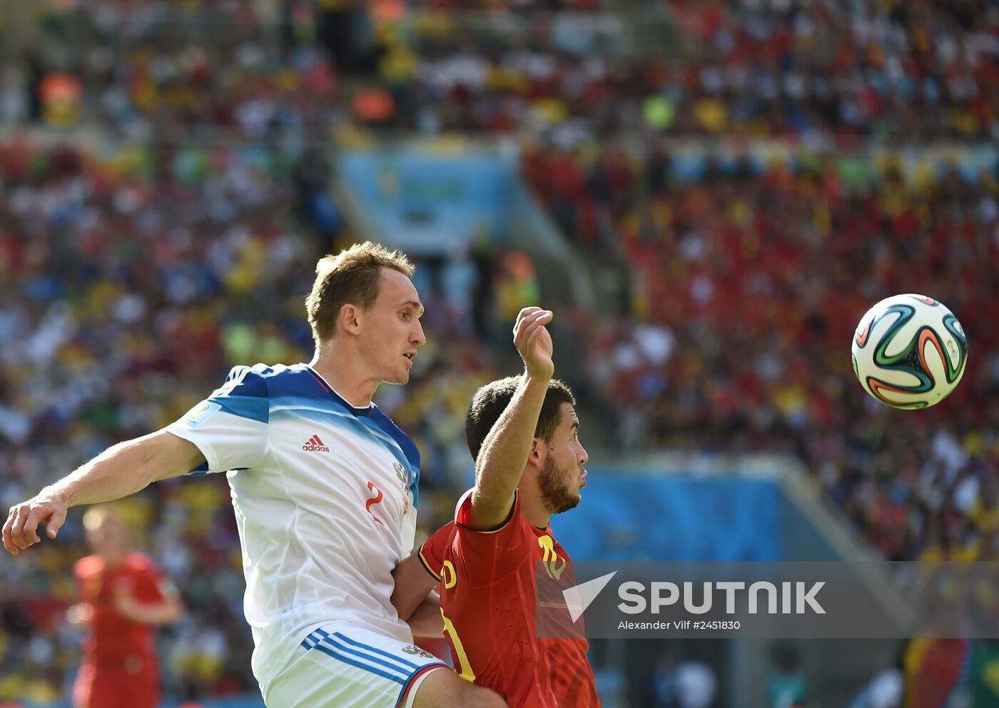 2014 FIFA World Cup. Belgium vs. Russia