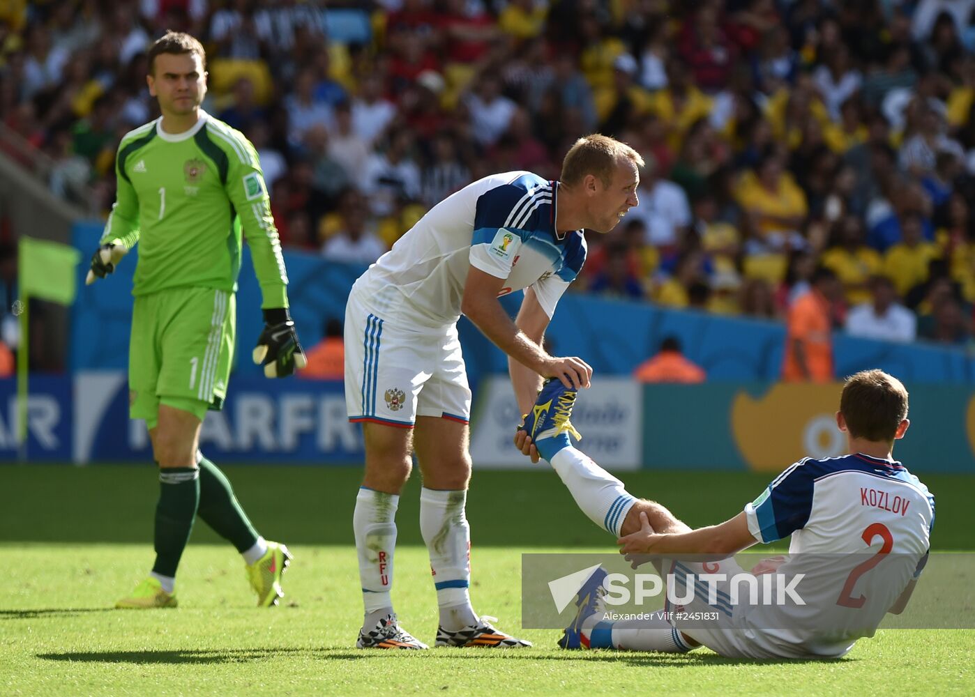 2014 FIFA World Cup. Belgium vs. Russia