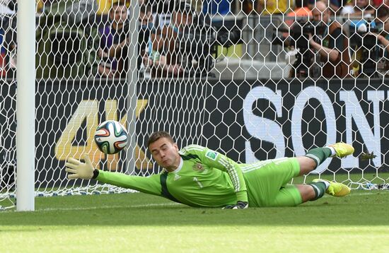 2014 FIFA World Cup. Belgium vs. Russia